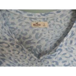 Korte top van Hollister maat L valt als M