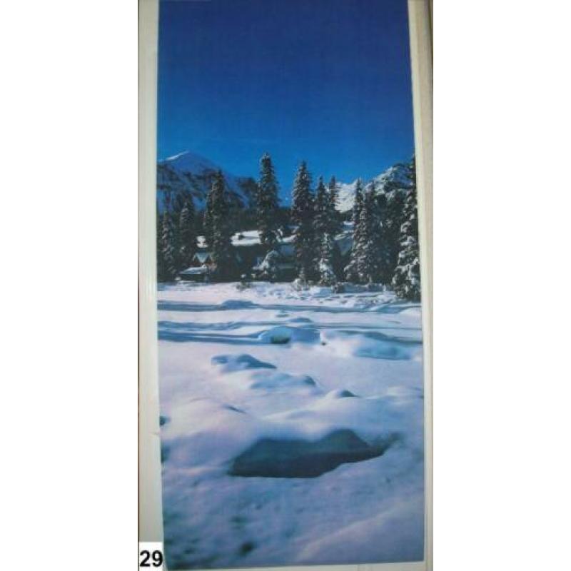 Diverse Decoratieve Banners/Vaandel 75 x 180cm/Najaar-Winter