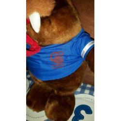 Mascotte Dolfinarium Harderwijk Walrus knuffel 30 cm