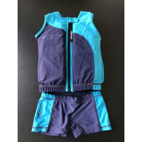 Easy Swimvest en shortje blauw M
