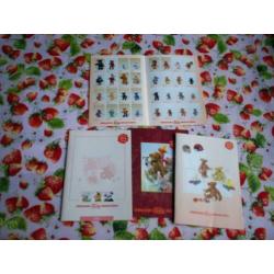 Steiff & Teddy Hermann pluche en mohair miniatuur beren 4 st