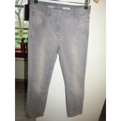 F267 TAIFUN mt 36 jeans slim boyfriend grijs