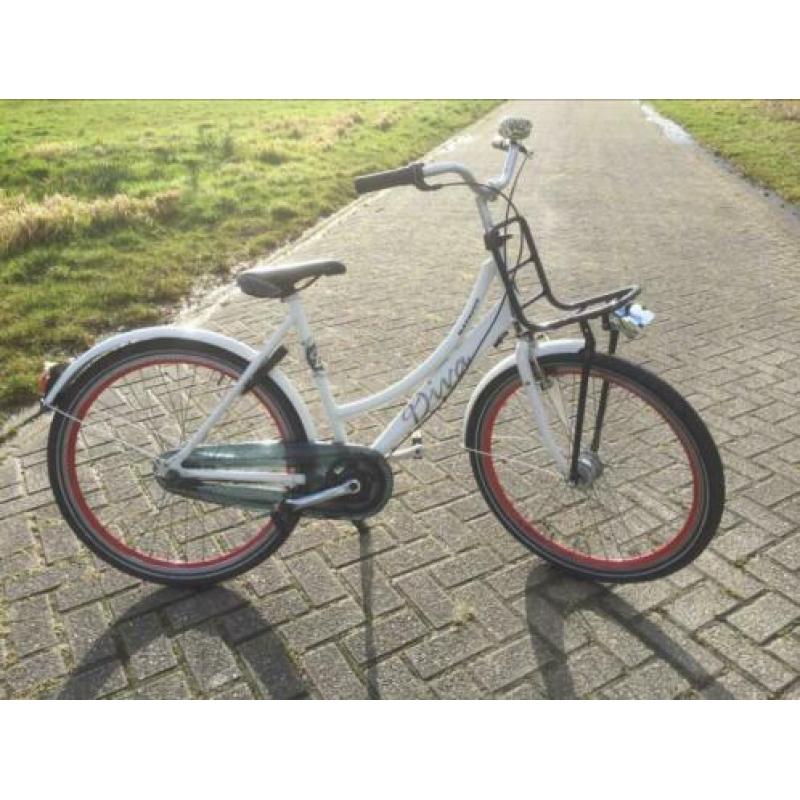 BATAVUS DIVA meisjes oma weduwe fiets 24 inch 3 versnelling