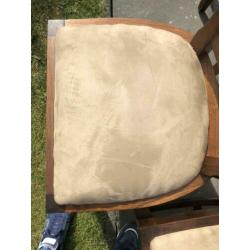 6 antieke eetkamerstoelen