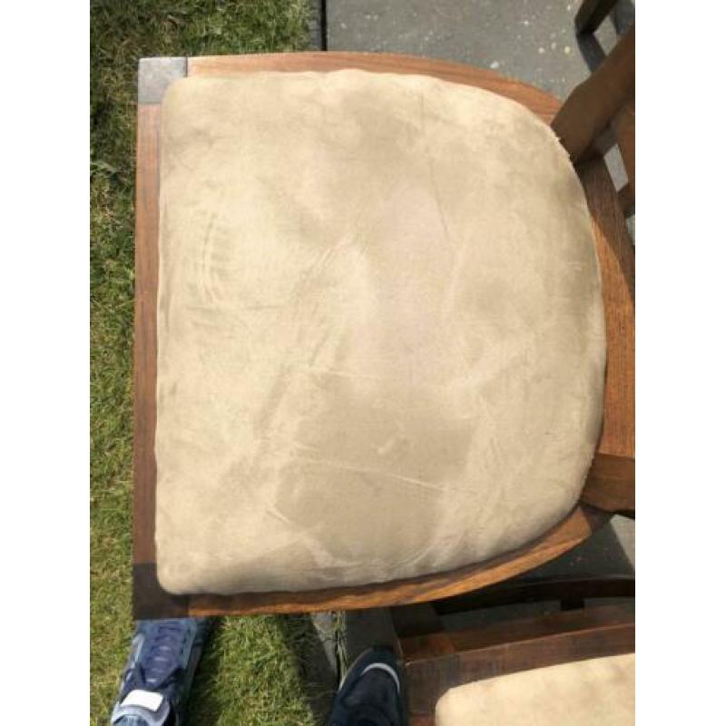 6 antieke eetkamerstoelen