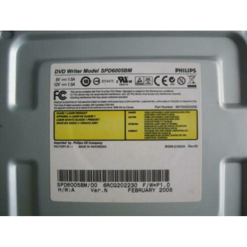 2 nieuwe philips DVD branders(light scribe)