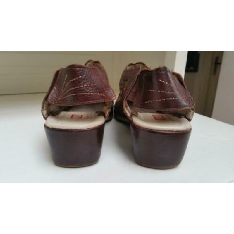 Bruine Pikolinos schoenen maat 39. Leer.