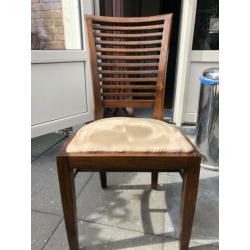 6 antieke eetkamerstoelen