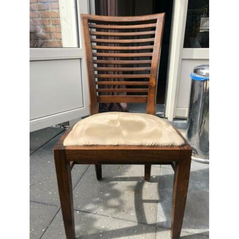 6 antieke eetkamerstoelen