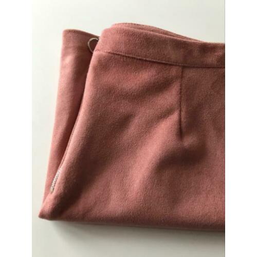 Oudroze fluwelen rokje Primark