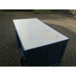 oud houten bureau