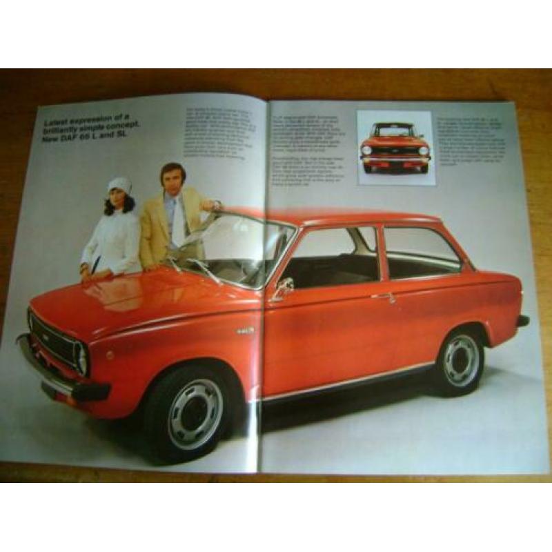 Daf 66 SL en L saloon 1972