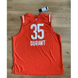 NIEUW Kevin Durant NBA ASG Jersey maat XL XXL basketbal 2XL