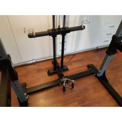 BodyCraft Powercage, halterbank en 350 kg gewichten/ halters