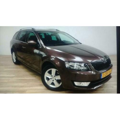 Skoda Octavia 1.6 TDI 110 pk bwjr 31dec 2014 chrome pakket.