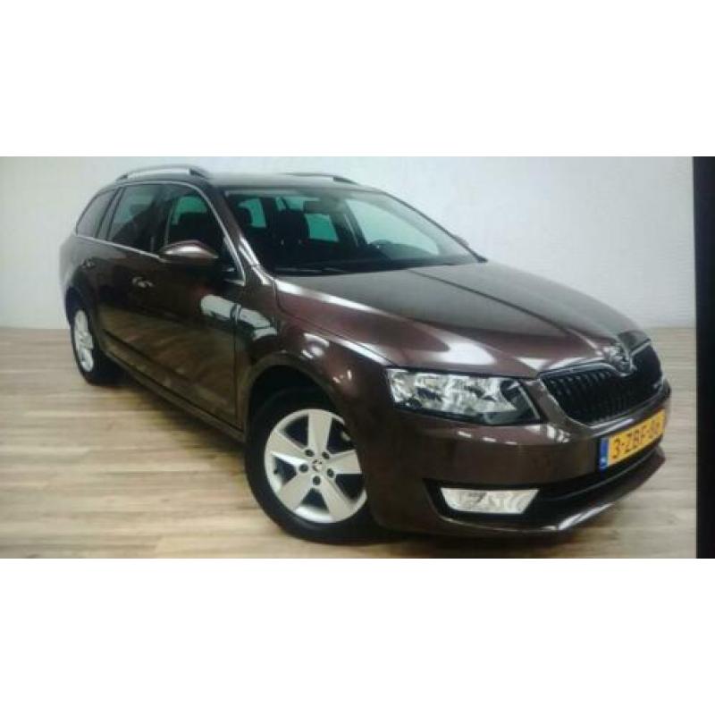 Skoda Octavia 1.6 TDI 110 pk bwjr 31dec 2014 chrome pakket.