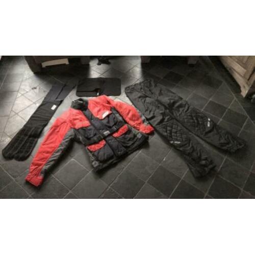 Compleet MQP dames motorpak set maat M/L