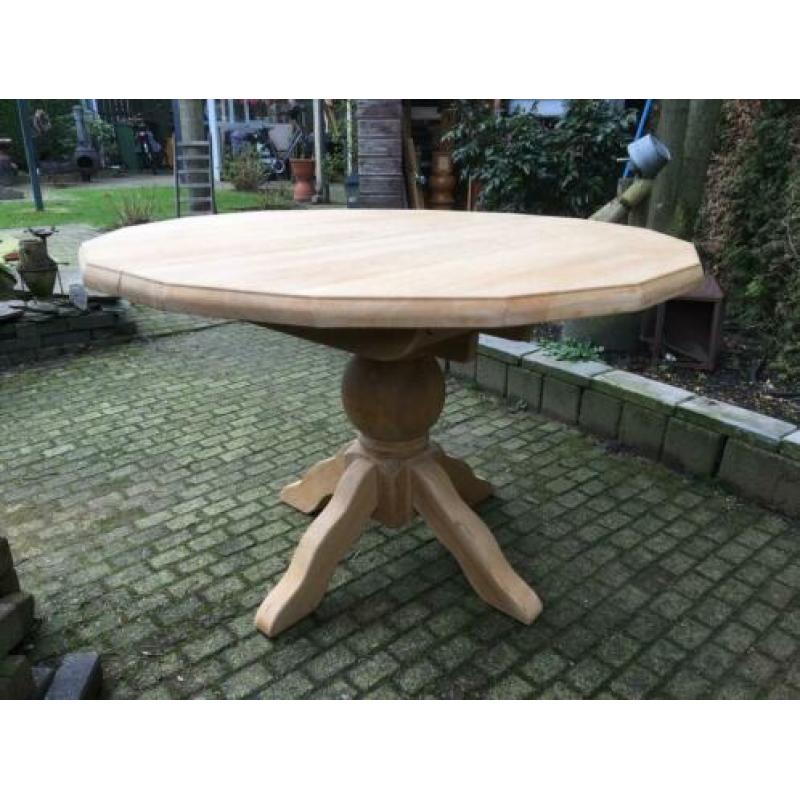 Eiken uitschuif onbehandeld