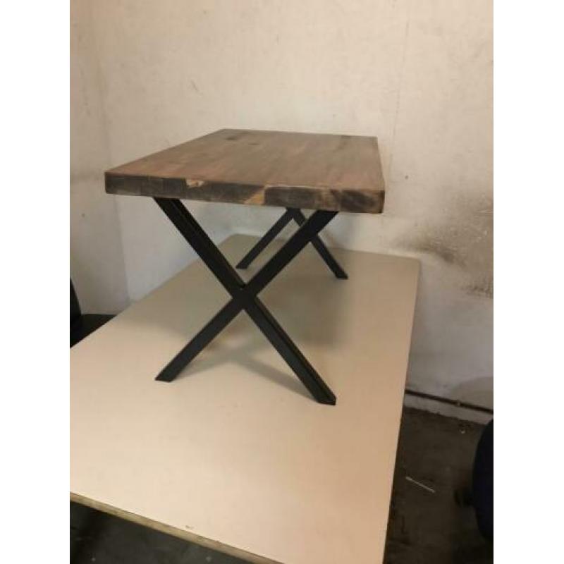 U/X poten salontafel/bankje