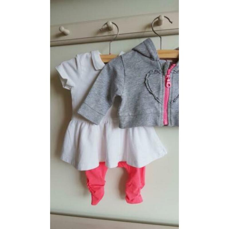 Babykleding meisje pakket 4 maat 62 P/S €7.50