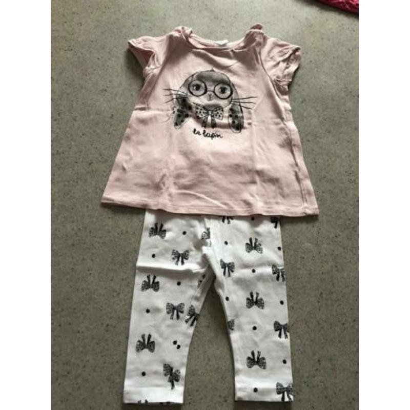 Pakket zomer kleding meisje maat 68