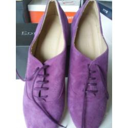 Nieuwe leren dames platte schoenen mt.37