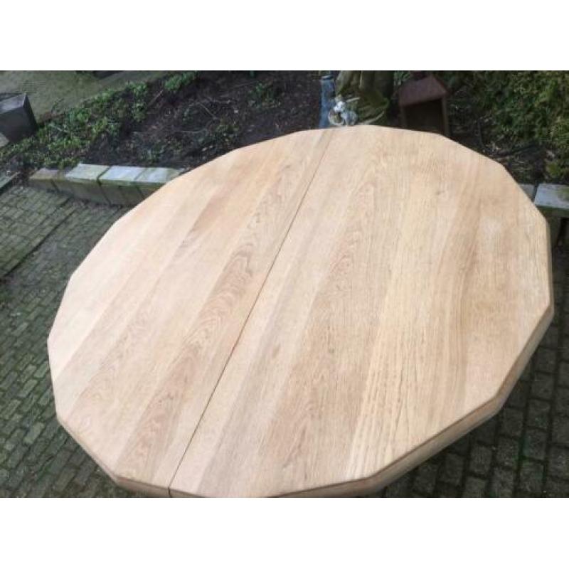 Eiken uitschuif onbehandeld