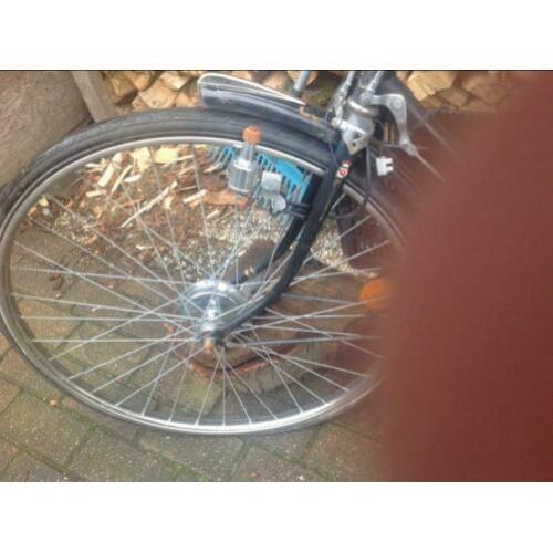 Opknapper gazelle/ onderdelen leren zadel org.