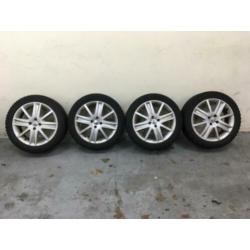 Set Renault Megane winterbanden Gislaveo met 17 inch velgen