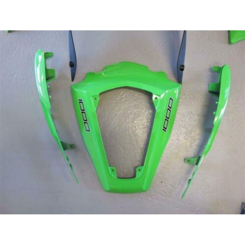 Kawasaki ZX10R 2014 kappenset in het groen en andere delen 3