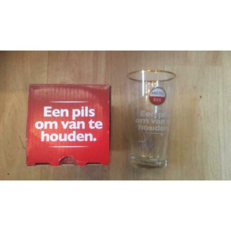 Amstel bierglazen verzameling