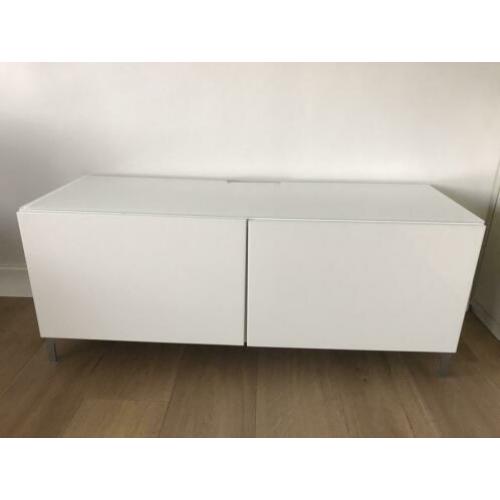 Ikea tv besta kast hoogglans wit