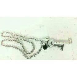 304761 Zilver Collier Djidji (lang)
