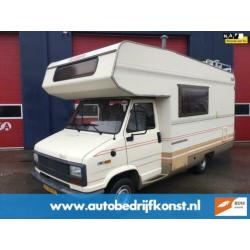 Fiat 280 COMPLETE DETHLEFFS CAMPER MET CAMERA LUIFEL EINDKEU