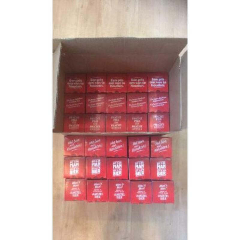 Amstel bierglazen verzameling