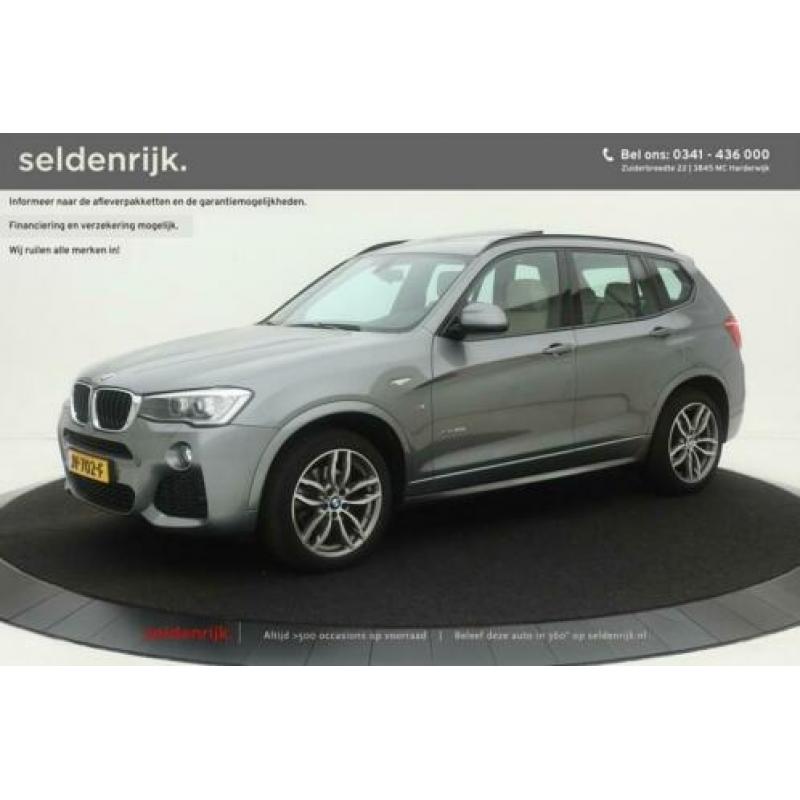 BMW X3 2.0iA xDrive M-sport| Panoramadak | Sportstoelen lede