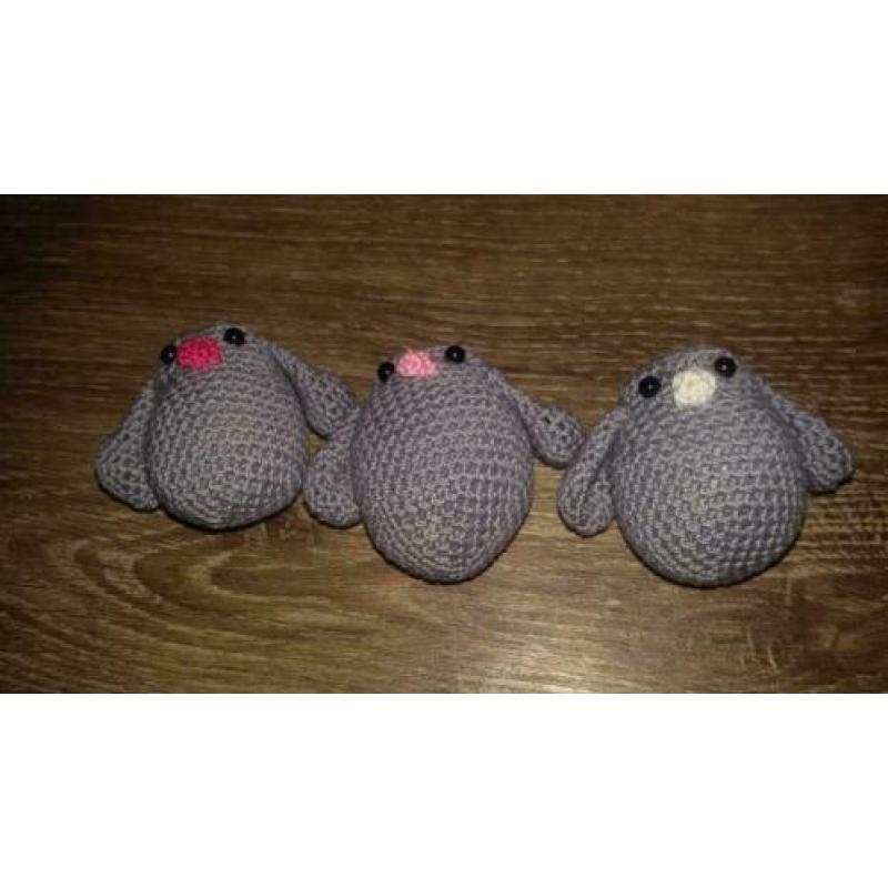 gehaakte vogel vogeltjes vogels knuffel