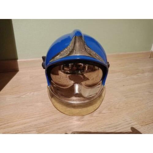 brandweerhelm gallet blauw