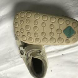 Clarcks crème witte ballerina’s maat 21