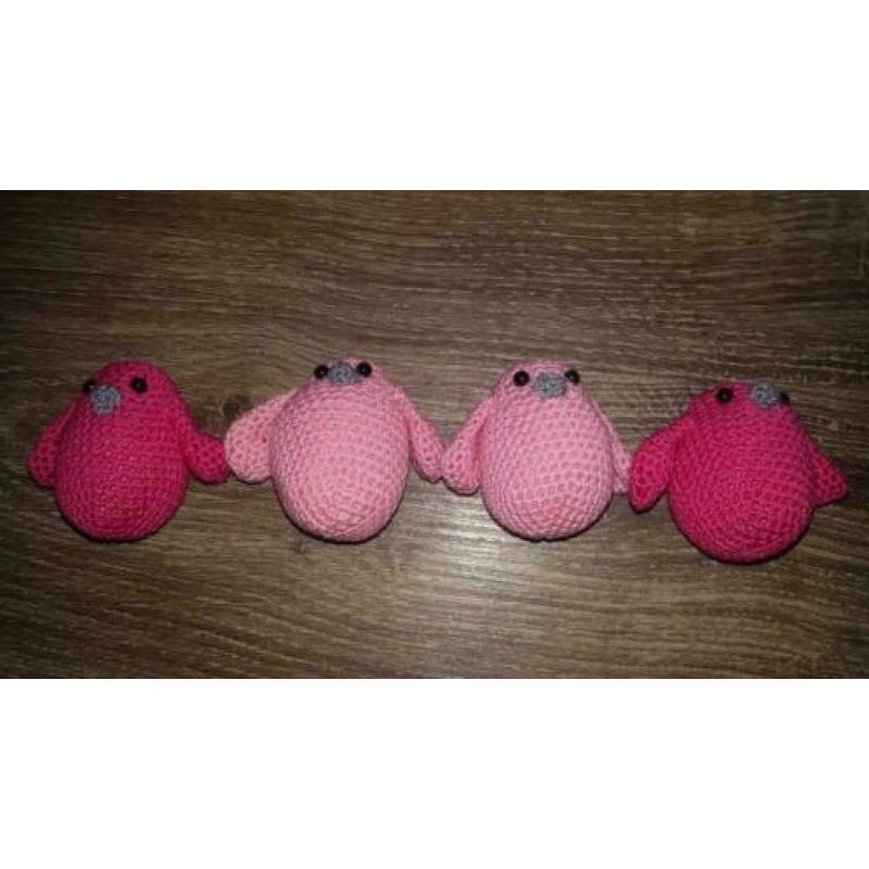 gehaakte vogel vogeltjes vogels knuffel