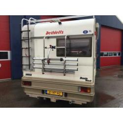 Fiat 280 COMPLETE DETHLEFFS CAMPER MET CAMERA LUIFEL EINDKEU