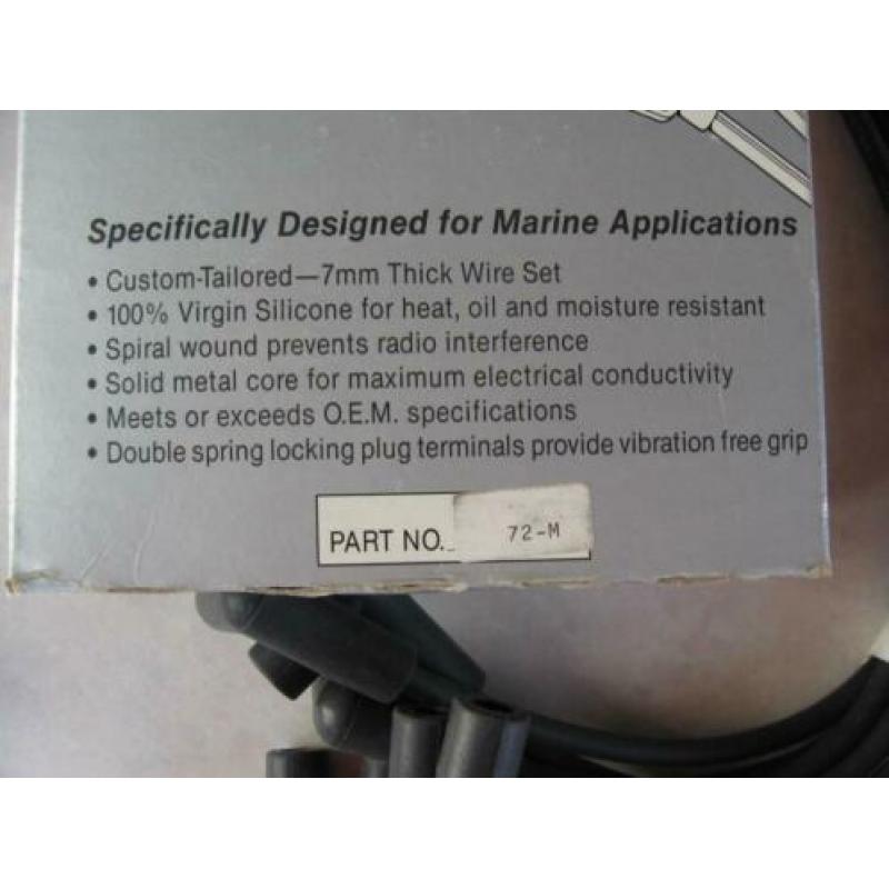 Mercruiser nieuwe onstekings kabelsetten