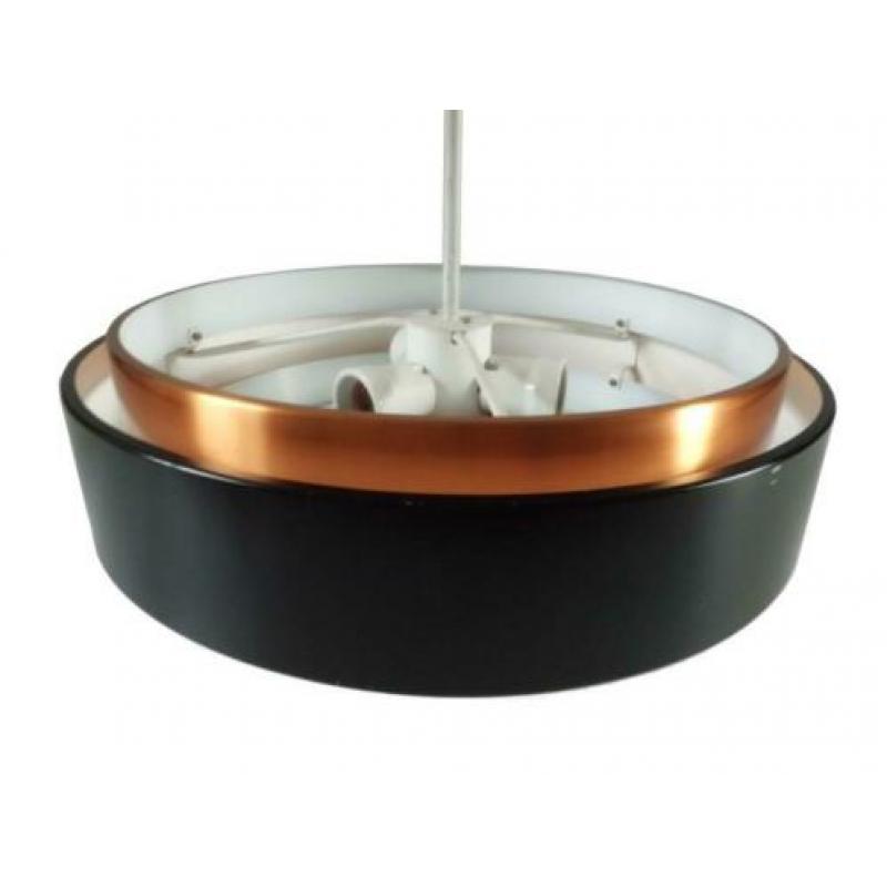 Prachtige vintage Deens design hanglamp Hiemstra Evolux