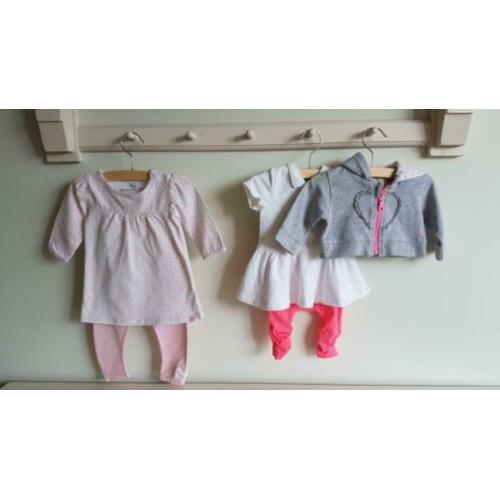Babykleding meisje pakket 4 maat 62 P/S €7.50