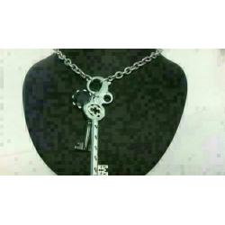 304761 Zilver Collier Djidji (lang)