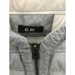 Mooi lichtgewicht Gerrie Weber jasje maat 46 grijs/wit