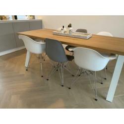 Witte kuip stoelen 4x wit