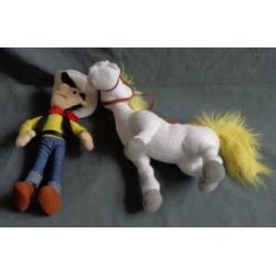 LUCKY LUKE & JOLLY JUMPER pluche knuffel 30cm pop plush soft