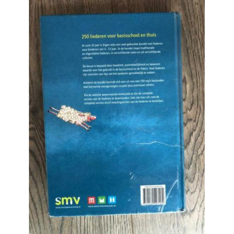 Eigenwijs liedbundel met CD