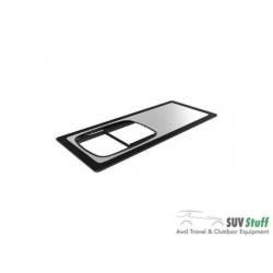 Tafel rvs kampeertafel met opvouwbare wasbak